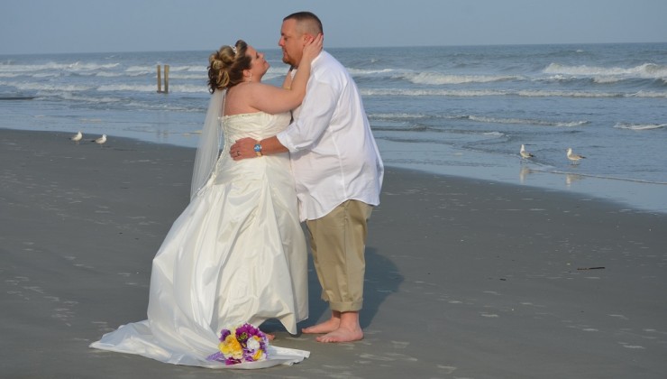 North Myrtle Beach Beach Wedding Simple Wedding Day