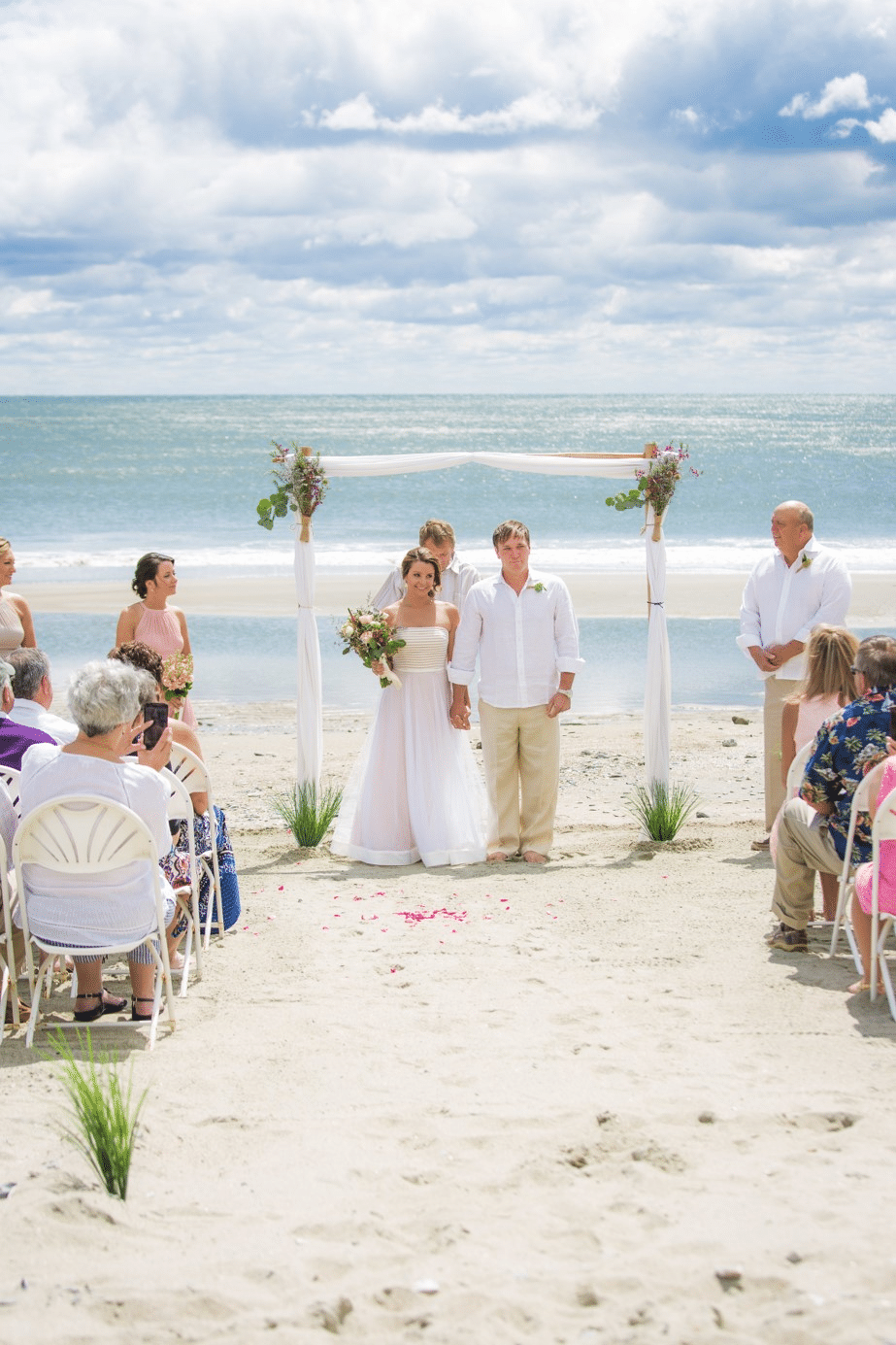 Sunset Beach Nc Gazebo Walkway To Ocean Wedding Location